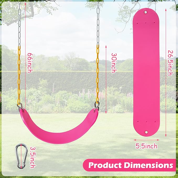 Sunnyglade 2PCS Swings Seats Heavy Duty - Image 5
