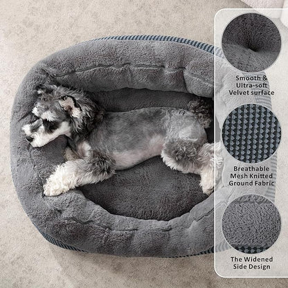 INVENHO Small Dog Bed for Small Dogs, Cat Beds for Indoor Cats Washable - Image 2