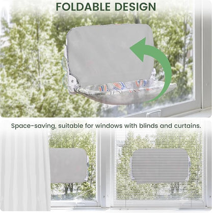Cat Window Perch, Glow in The Dark Foldable Cat Hammock - Image 5