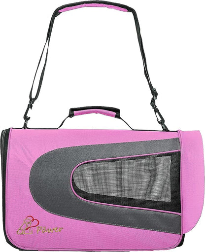 Pawer 18” x 11”x 11” Soft-Sided Foldable Airline Approved Pet Carrier by P%C3%84WER