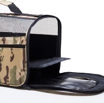 Pawer 18” x 10” x 10”Soft-Sided Foldable Airline Approved Pet Carrier - Image 7