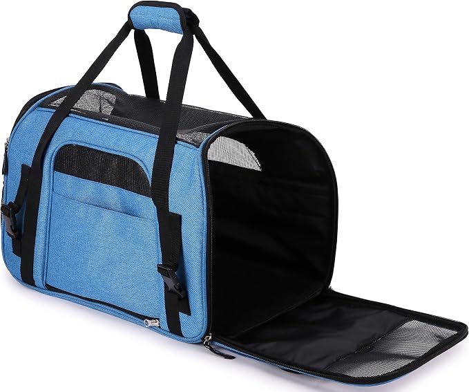 EliteField Soft Pet Carrier Soft Sided Dog Puppy Cat Carrier Travel Bag - Image 4