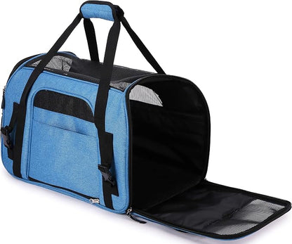EliteField Soft Pet Carrier Soft Sided Dog Puppy Cat Carrier Travel Bag - Image 4