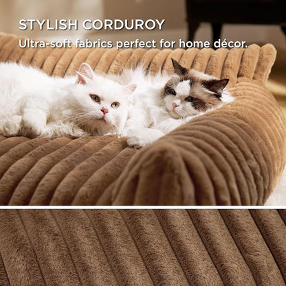 Bedsure ComfyFleece™ Cute Dog Couch - Image 4
