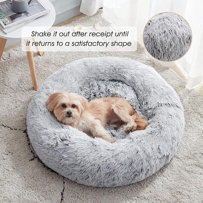 WESTERN HOME WH Calming Dog & Cat Bed - Image 2
