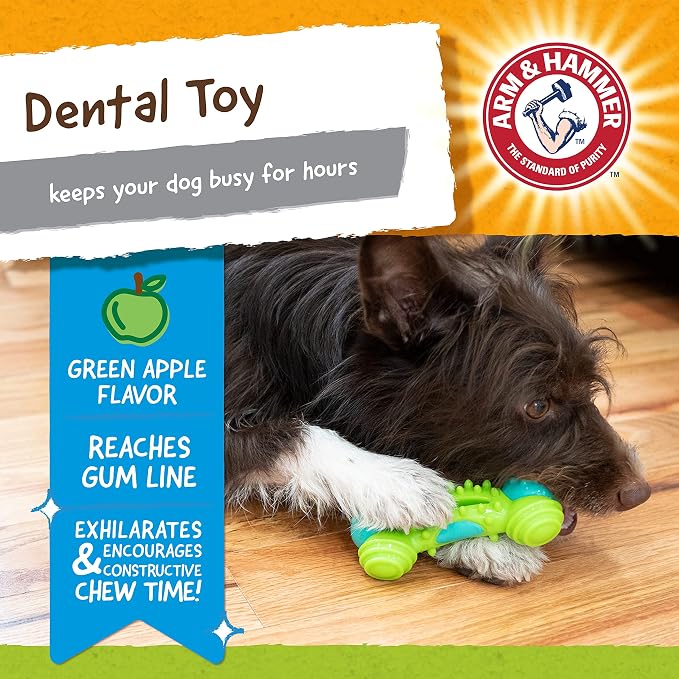 Arm & Hammer Nubbies Duality Bone, A Dental Chew Toy - Image 3