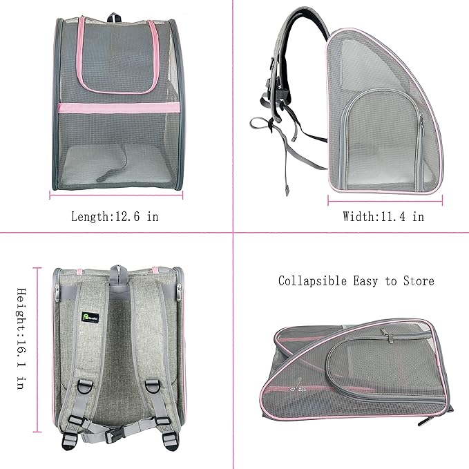 Pet Carrier Backpack, Ventilated and Breathable - Image 6