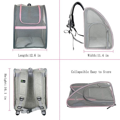 Pet Carrier Backpack, Ventilated and Breathable - Image 4