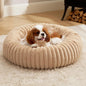 Bedsure ComfyFleece™ Donut Medium Dog Bed by BEDSURE