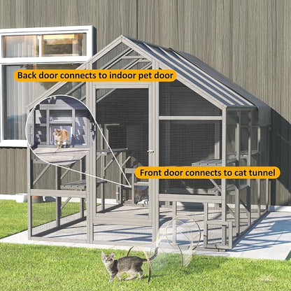 Cat Catio, Large Catio Outdoor Cat Enclosure - Image 4