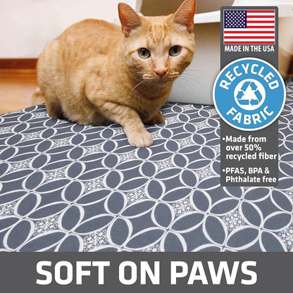Drymate Cat Litter Box Mat, Litter Trapping Mat, Waterproof, Urine-Proof - Image 4