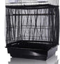 Tamu style Bird Cage Seed Catcher, Stretchy Form Fitting Mesh Skirt Cover by Tamustyle