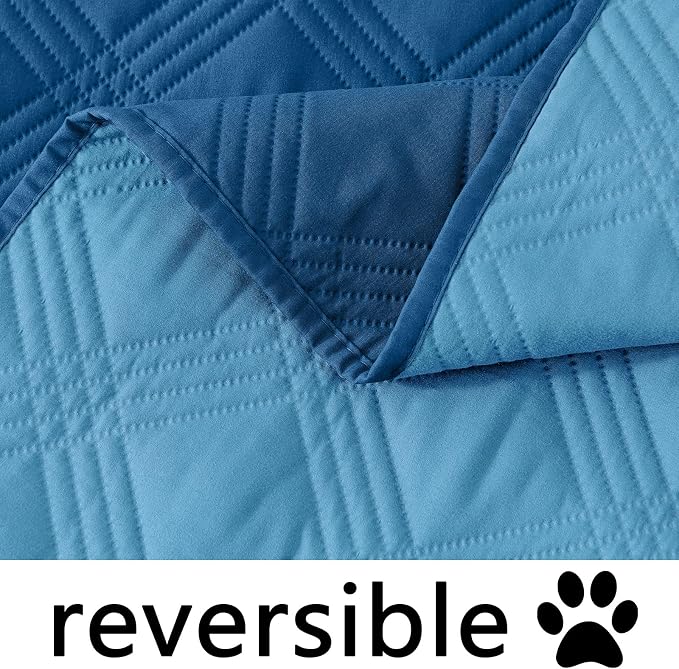 hyha Waterproof Dog Blanket, Reversible Pet Bed Blanket, Soft Sofa Couch Cover - Image 9