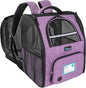 PetAmi Dog Cat Backpack Carrier, Expandable Pet Carrier Backpack by PetAmi