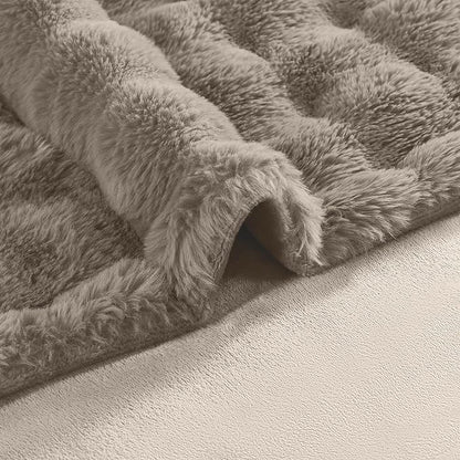 Modern Threads Water-Resistant Faux Rabbit Fur Pet Blanket - Image 6