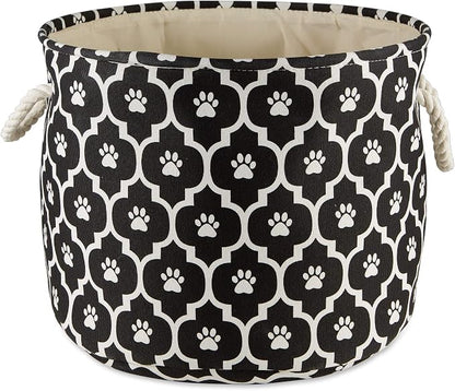 Bone Dry 6192 Pet Storage Collection Lattice Paw Print, Large Round by BoneDry