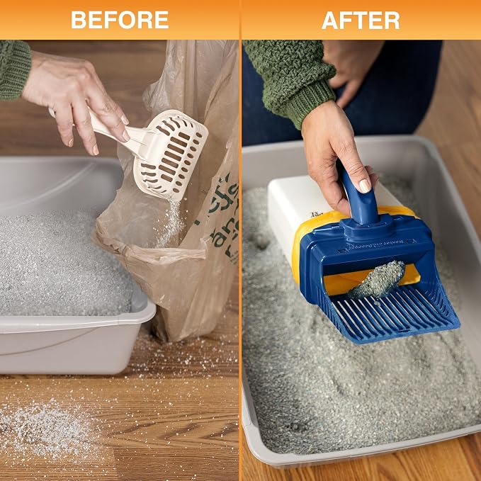 Neater Pet Brands Neater Scooper XL Cat Litter Scoop, 60 Refill Bags – - Image 8