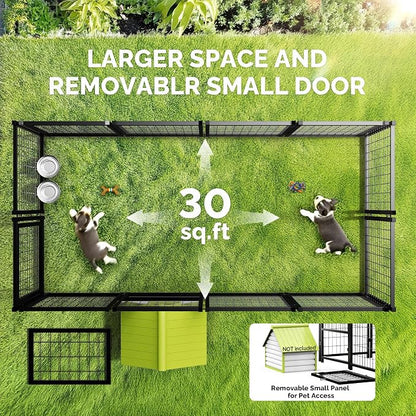 Sino Luban Outdoor Dog Kennel Outside Run - Image 2