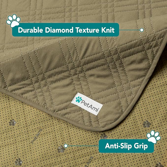 PetAmi Waterproof Couch Cover for Dogs, Waterproof Pet Blanket, Reversible - Image 6