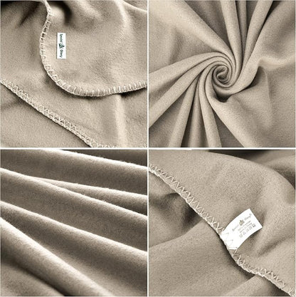 Fleece Throw Blankets Bulk Fleece Blankets Solid Wholesale Lightweight Warm Soft - Image 3