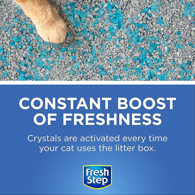 Fresh Step Cat Litter Crystals Deodorizer, Non Toxic Odor Neutralizing Crystals - Image 4