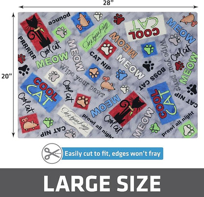 Drymate Cat Litter Box Mat, Litter Trapping Mat, Waterproof, Urine-Proof - Image 6