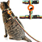 Cat Harness with Airtag Holder and Leash Set, Escape Proof Cat Harness by tukoaw