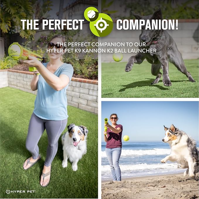 Hyper Pet Tennis Balls for Dogs, Pet Safe Dog Toys for Exercise and Training - Image 5