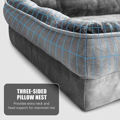 Orthopedic Dog Bed with Sides - Image 7