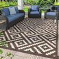 GENIMO Outdoor Rug for Patio Clearance, Reversible Plastic Straw Rugs for RV by GENIMO