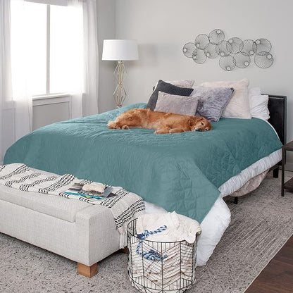 Furhaven Waterproof & Non-Slip Full Size Mattress Cover Protector - Image 3