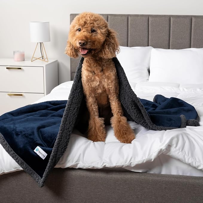 PetAmi Waterproof Dog Blanket for Queen Bed Large XL Dog Throw for Couch Cover - Image 7