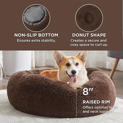 Bedsure Calming Dog Bed for Medium Large Dogs - Image 3