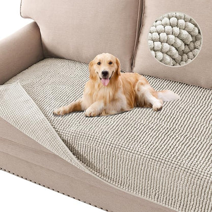 H.VERSAILTEX Plush Chenille Dog Bed Cover Thick Soft Sofa Cover by HVERSAILTEX