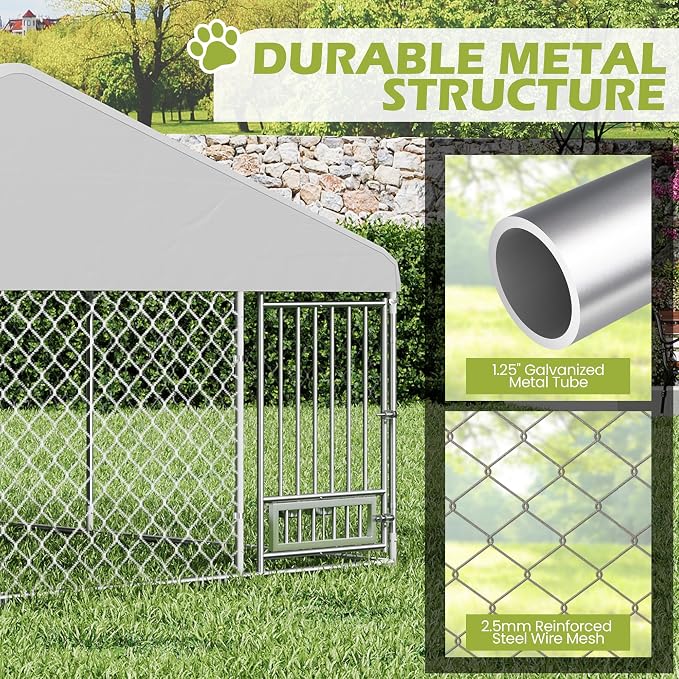 15FTx15FT Outdoor Dog Kennel - Image 3