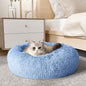 WESTERN HOME WH Calming Dog Bed & Cat Bed, Anti-Anxiety Donut Dog Cuddler Bed by WESTERNHOME