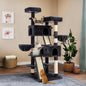 WEEWAY Cat Tree Tower for Indoor Cats, Stand House Condo Cave, Sisal Scratching by WEEWAY