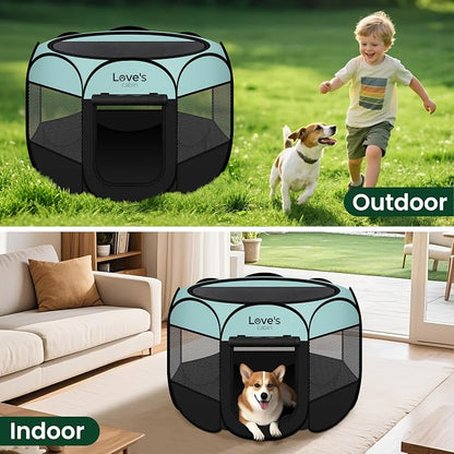 Love's cabin Pet Puppy Dog Playpen, Small Dog Tent Crates Cage Indoor/Outdoor - Image 7