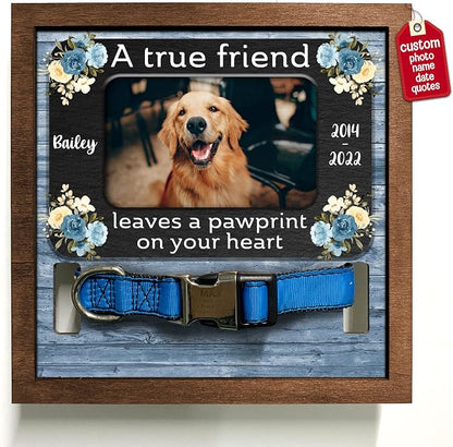 Dog Memorial Gifts Personalized Loss Of Pet Dog Memorial Picture Frame Pet Loss by Bfigift