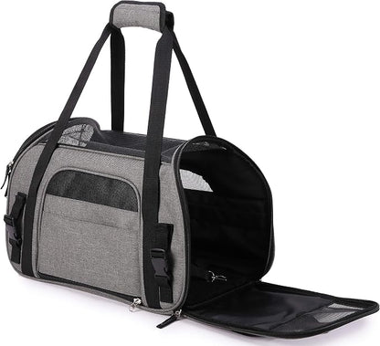 EliteField Soft Pet Carrier Soft Sided Dog Puppy Cat Carrier Travel Bag - Image 3