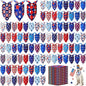 200 Pcs Patriotic Dog Bandanas Bulk Veterans Day Bandanas by Jeere