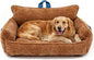 Orthopedic Dog Bed with Memory Foam, Washable Plush Pet Bed by Unknown