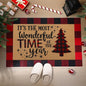 Tinideya 2 Pcs Door Mat Welcome Non Slip Coir Mats Floor Layering Doormats by Tinideya