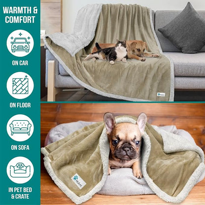 PetAmi Dog Blanket for Small Medium Dogs, Pet Bed Blanket Cat Puppy Kitten - Image 5