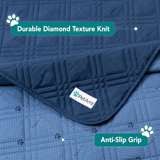 PetAmi Waterproof Couch Cover for Dogs, Reversible Furniture Cover Sofa - Image 6