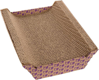 SmartyKat Super Scratcher Chaise Corrugated Cat Scratcher, Catnip Infusion by SmartyKat
