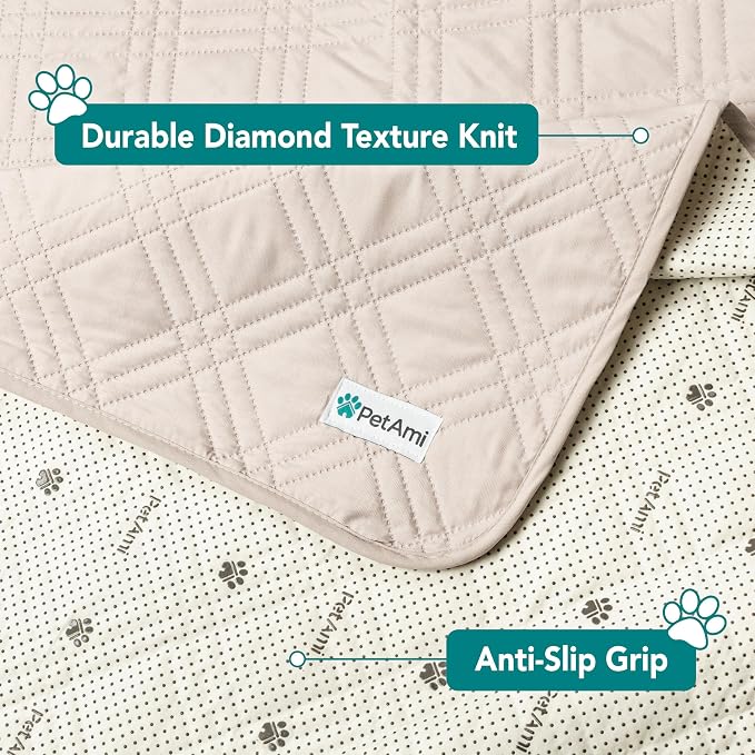 PetAmi Waterproof Couch Cover for Dogs, Reversible Furniture Cover Sofa - Image 6