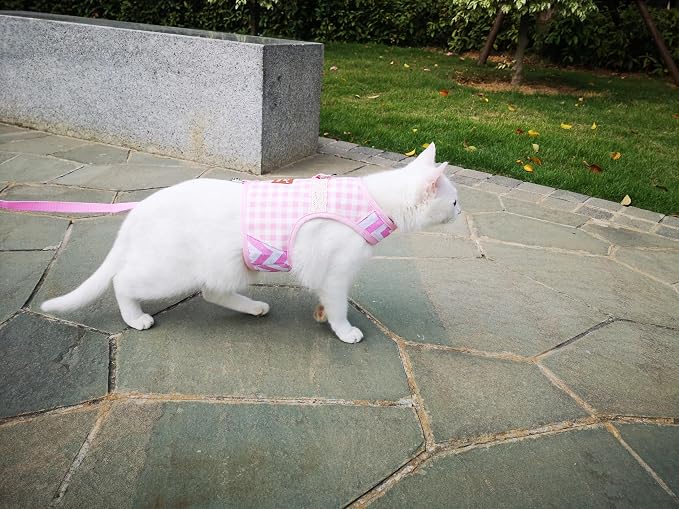 Cat Harness and Leash for Walking Escape Proof, Adjustable Cat Vest Harness - Image 8