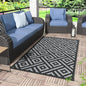 GENIMO Outdoor Rugs 3x5 Waterproof, Reversible Mats, Outdoor Area Rug, Plastic by GENIMO