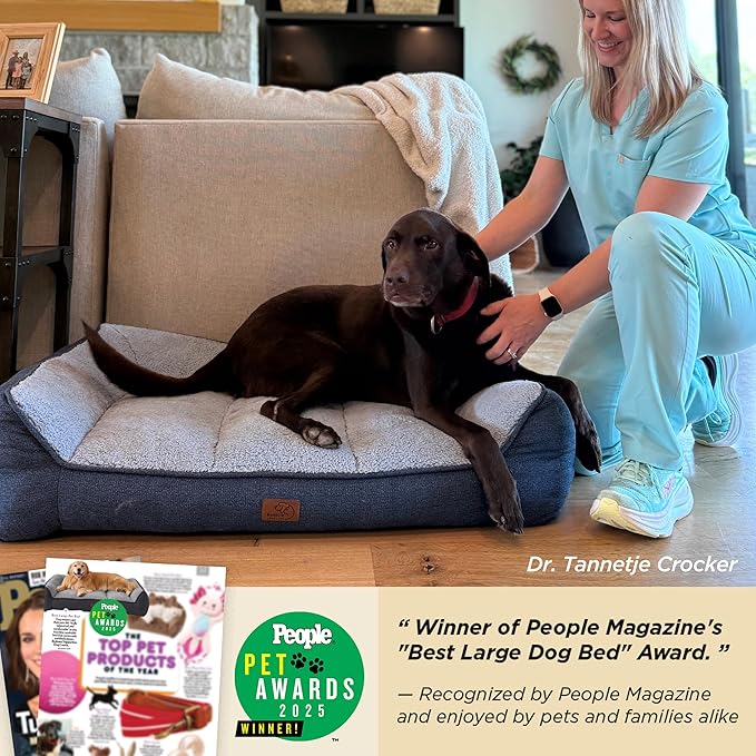 Bedsure SupportMax™ XL Plus Orthopedic Dog Beds Large Sized Dog - Image 2